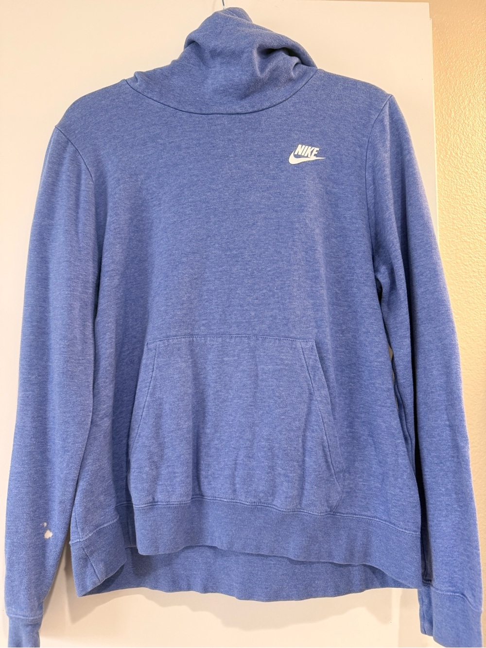 Nike Women's Blue Pullover Turtleneck Sweater